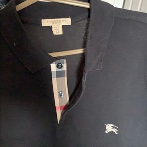 Burberry polo Men’s M with check detail